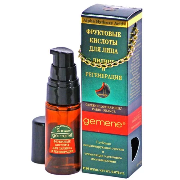 Fruchtsäurepeeling Hautpflege Peeling Behandlung 20ml