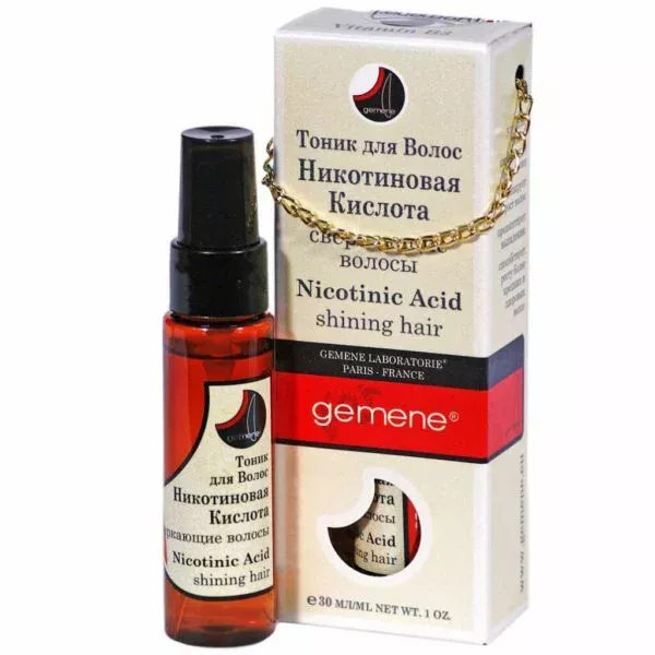 Nicotinsäure / Niacin (Nikotinsäure) gegen Haarausfall Niacinamid