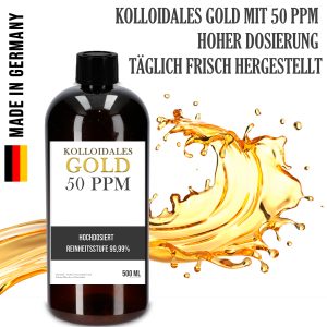 "Kolloidales GOLD 50 PPM"