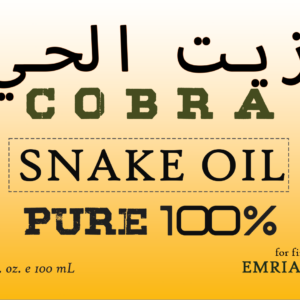 Schlangenöl gegen Haarausfall Snake-Oil